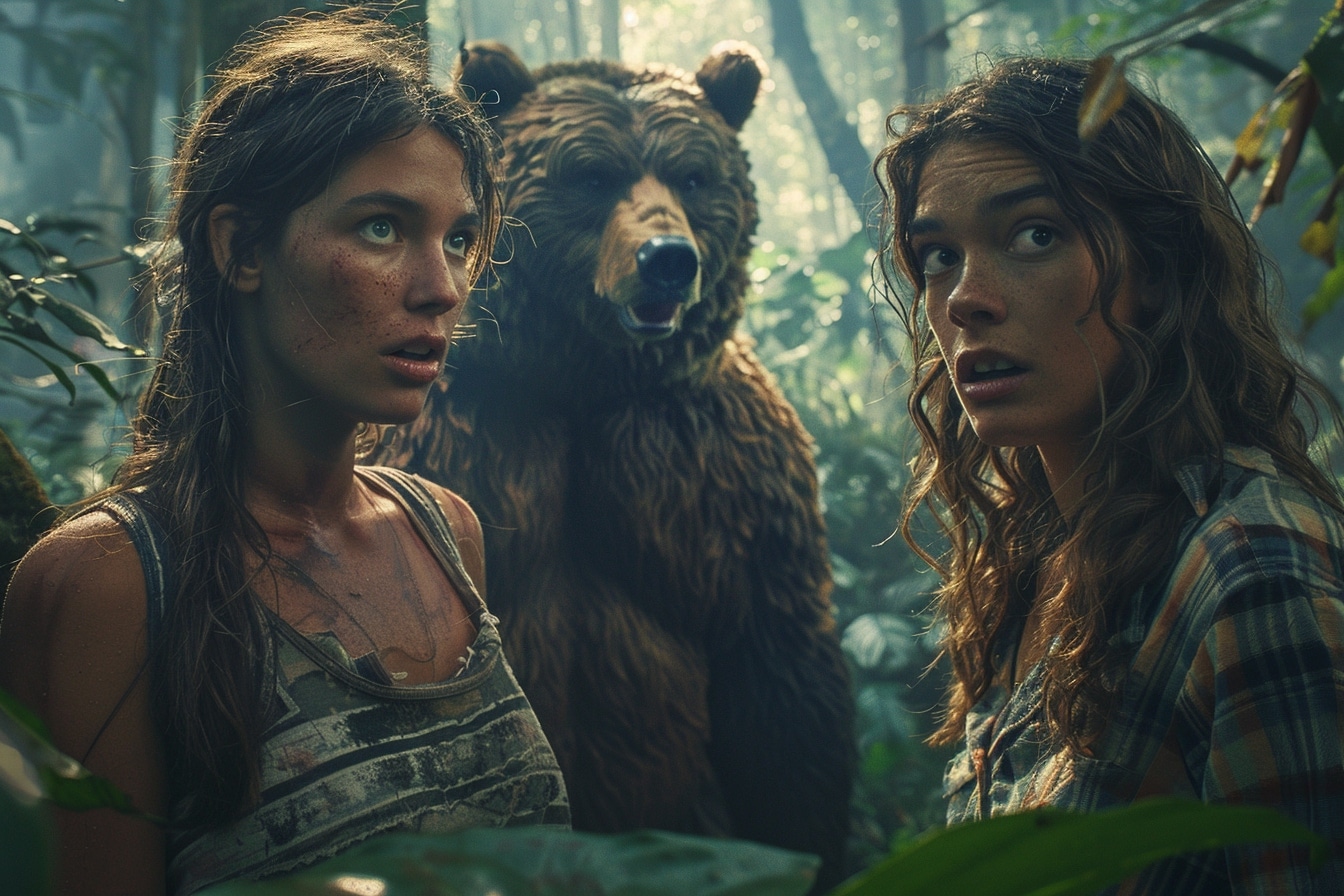 Shocked : Women reveal surprising choice between man and bear in forest !