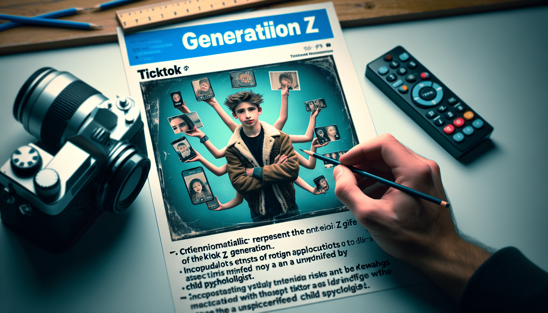 tiktok is a prime example of meeting the expectations of generation z while potentially generating significant risks, as discussed by bruno humbeeck.