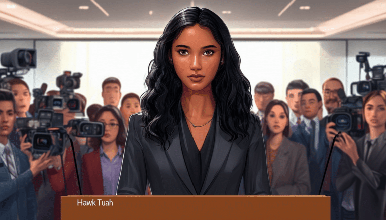 hawk tuah girl addresses the recent accusations of being involved in a cryptocurrency scam, sharing her perspective on the situation and defending her integrity in the digital finance community.